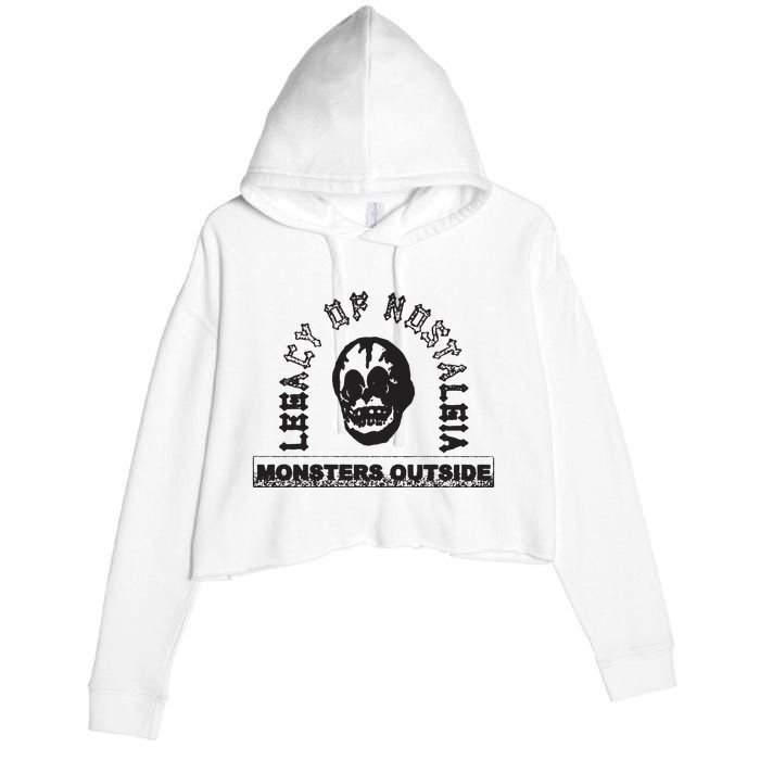 Legacy Of Nostalgia Crop Fleece Hoodie