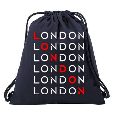 London Drawstring Bag