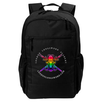 London Longsword Academy Rainbow Boar Skull Backpack