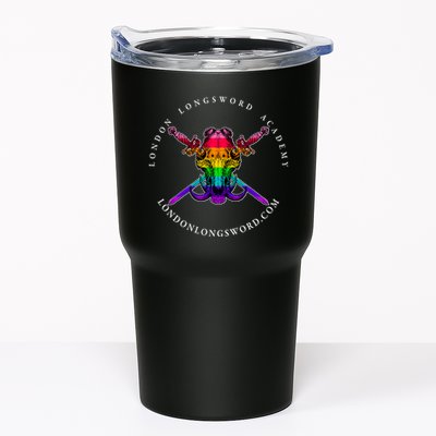 London Longsword Academy Rainbow Boar Skull Tumbler