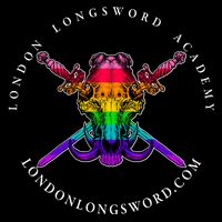 London Longsword Academy Rainbow Boar Skull Baby Bodysuit