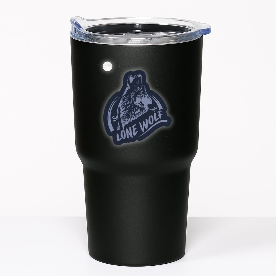 Lone Wolf Tumbler