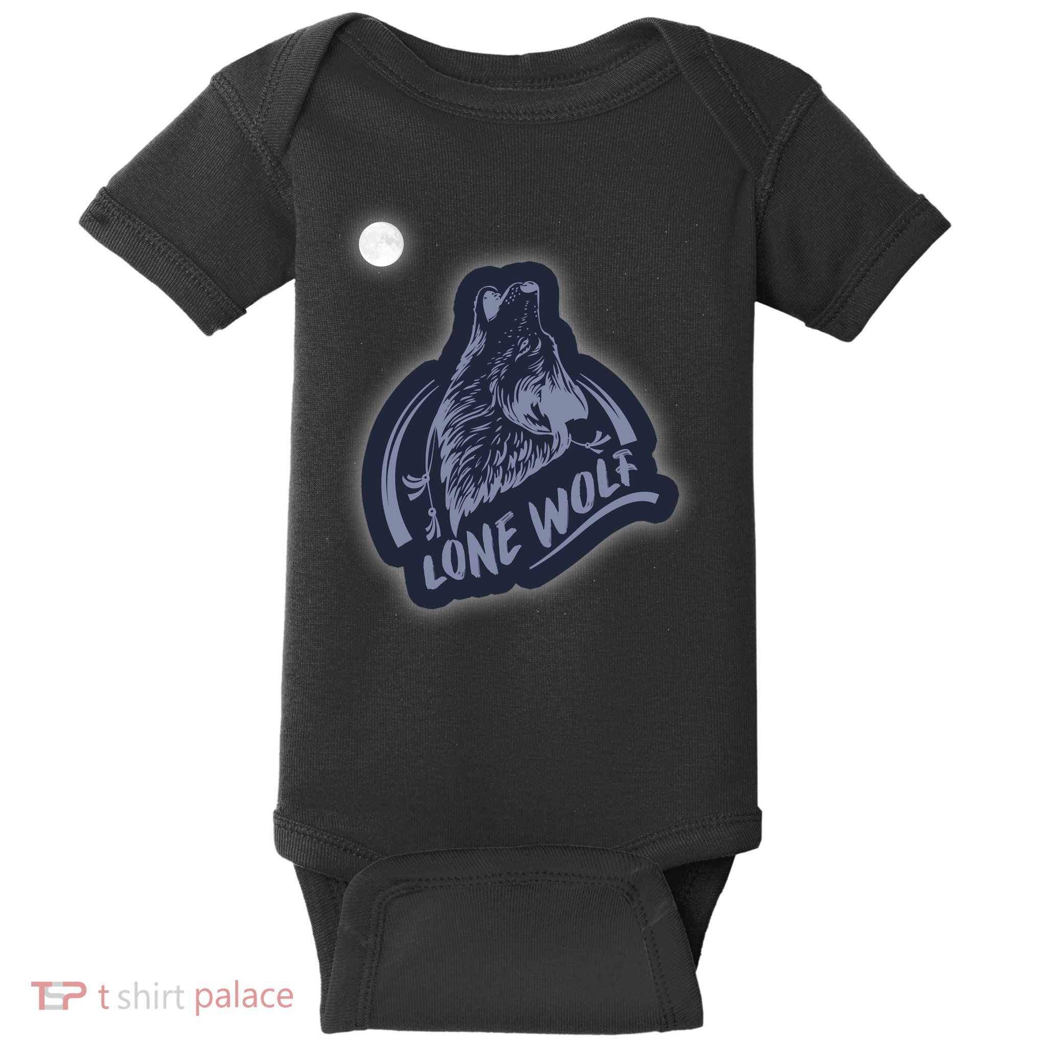 Lone Wolf Baby Bodysuit
