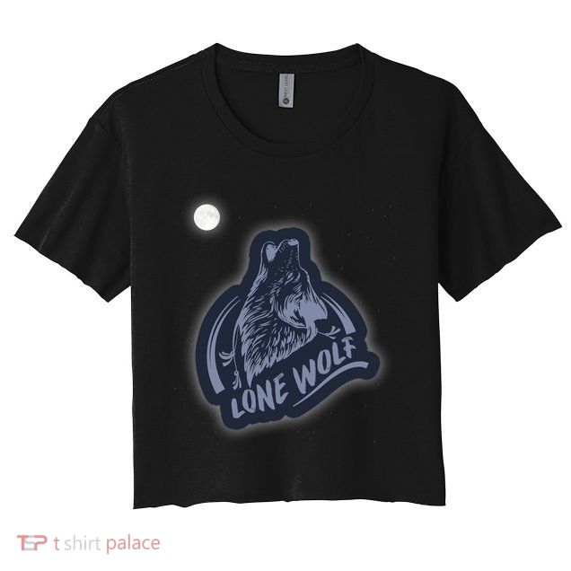 Lone Wolf Crop Top