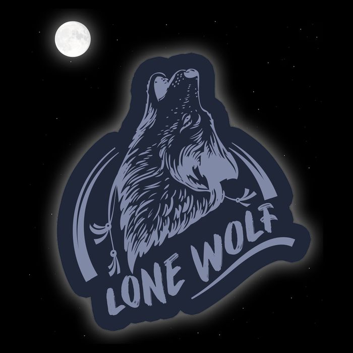 Lone Wolf Women's V-Neck T-Shirt