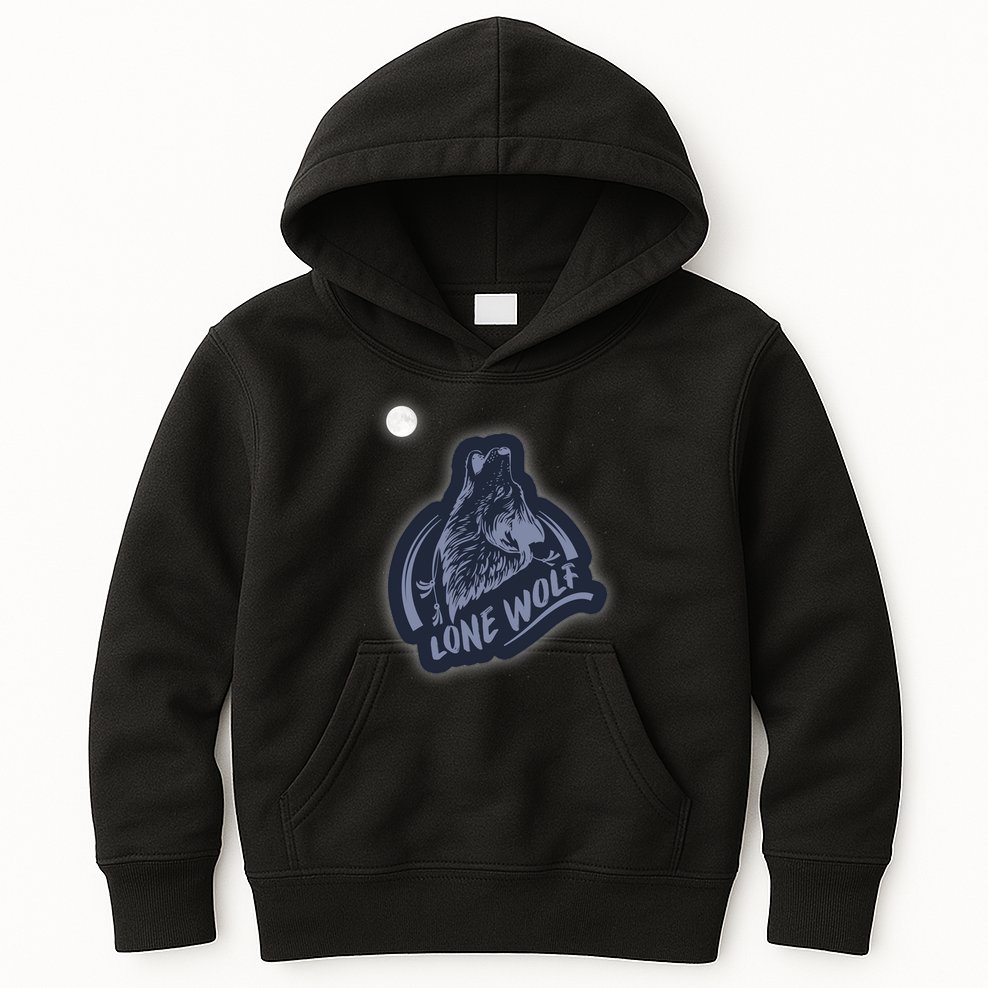 Lone Wolf Kids Hoodie
