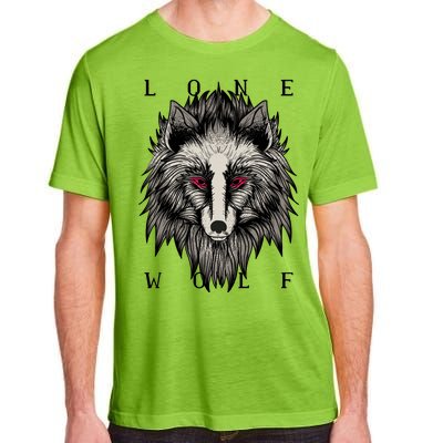 Lone Wolf Red Eyes Adult ChromaSoft Performance T-Shirt