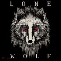 Lone Wolf Red Eyes Cooling Performance Long Sleeve Crew
