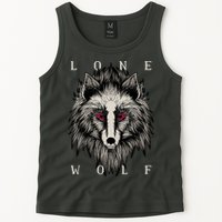Lone Wolf Red Eyes Tank Top