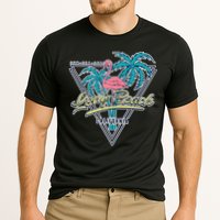 Long Beach California Retro Vibe Performance Shirt