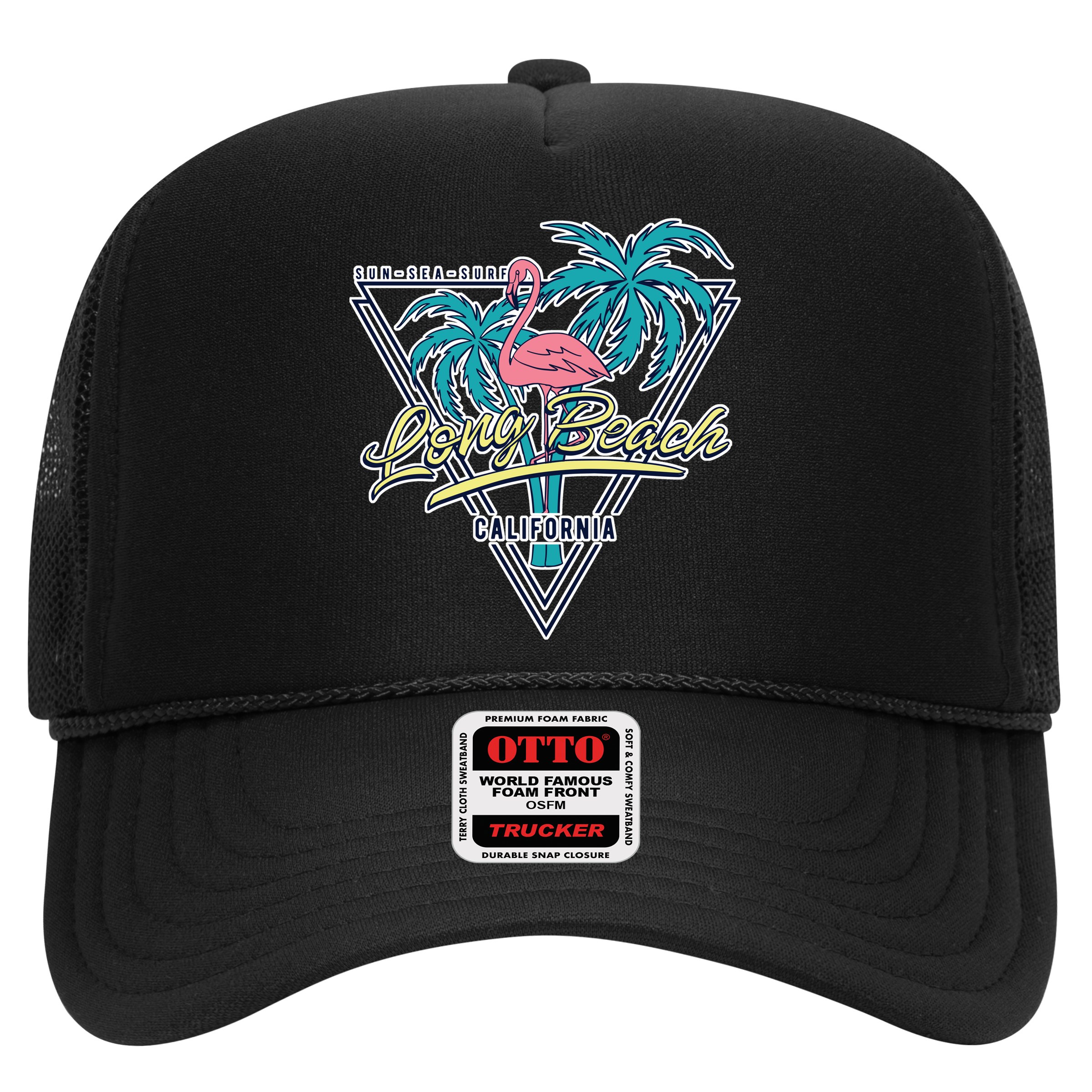 Long Beach California Retro Vibe Hat