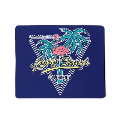 Long Beach California Retro Vibe Mousepad