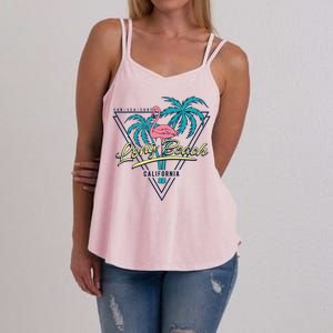 Long Beach California Retro Vibe Women's Strappy Tank