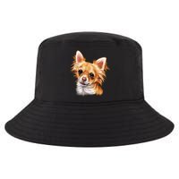 Long Haired Chihuahua Cool Comfort Performance Bucket Hat