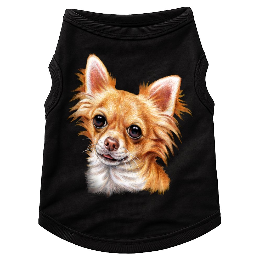 Long Haired Chihuahua Doggie Tank