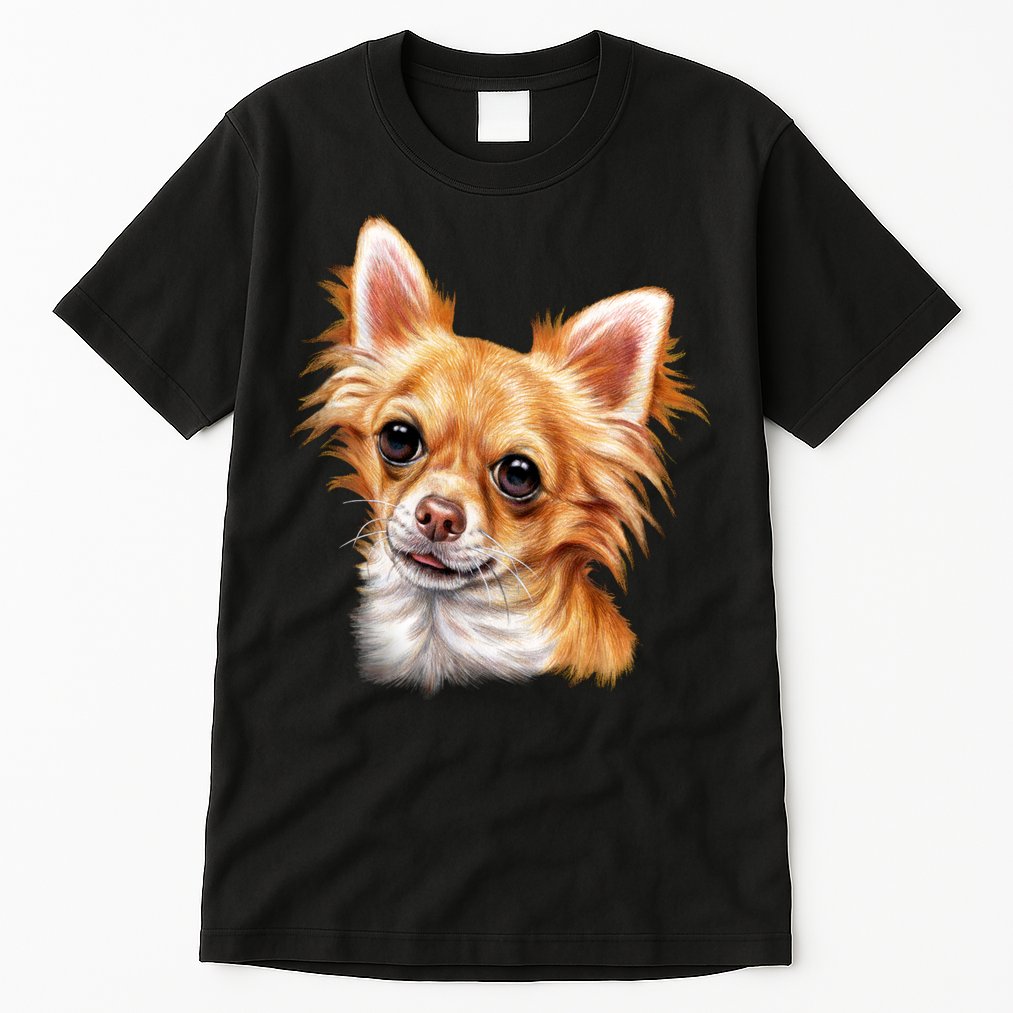 Long Haired Chihuahua Tall T-Shirt