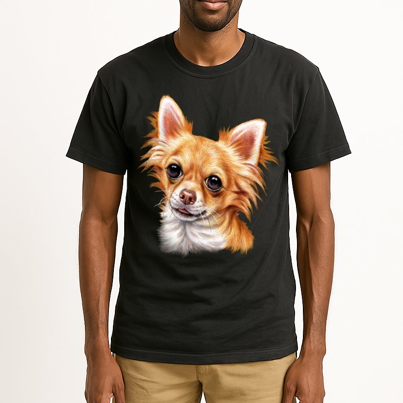 Long Haired Chihuahua Tall T-Shirt