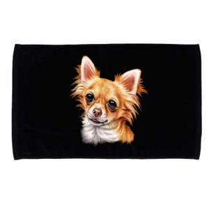 Long Haired Chihuahua Microfiber Hand Towel