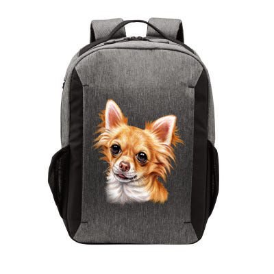 Long Haired Chihuahua Vector Backpack