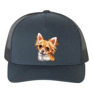 Long Haired Chihuahua Yupoong Adult 5-Panel Trucker Hat