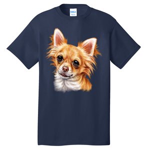 Long Haired Chihuahua Tall T-Shirt