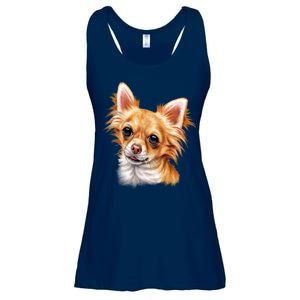 Long Haired Chihuahua Ladies Essential Flowy Tank