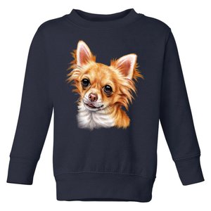 Long Haired Chihuahua Toddler Sweatshirt