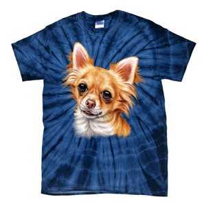 Long Haired Chihuahua Tie-Dye T-Shirt