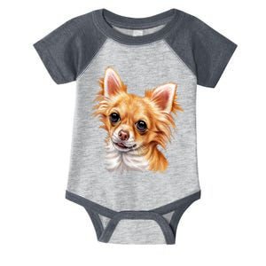 Long Haired Chihuahua Infant Baby Jersey Bodysuit