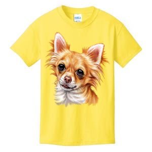 Long Haired Chihuahua Kids T-Shirt