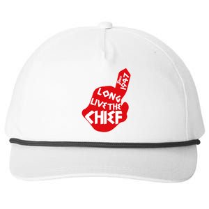 Long Live The Chief Snapback Five-Panel Rope Hat