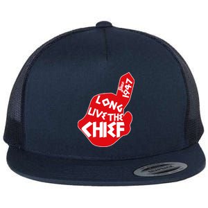 Long Live The Chief Flat Bill Trucker Hat