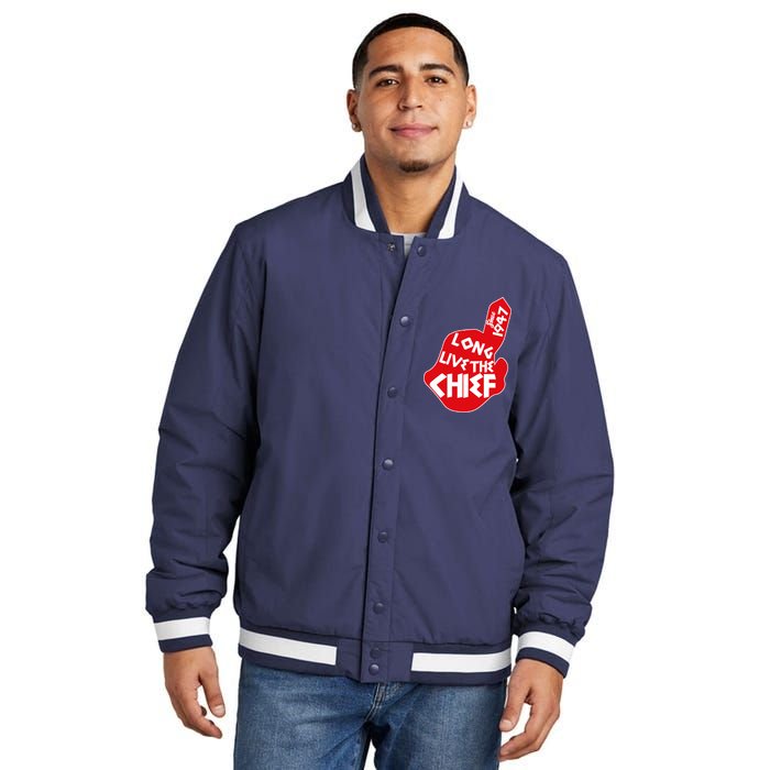 Long Live The Chief Insulated Varsity Jacket