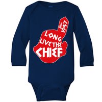 Long Live The Chief Baby Long Sleeve Bodysuit