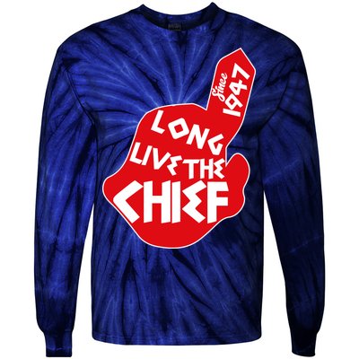 Long Live The Chief Tie-Dye Long Sleeve Shirt