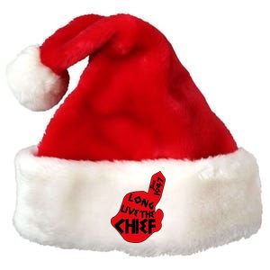 Long Live The Chief Premium Christmas Santa Hat