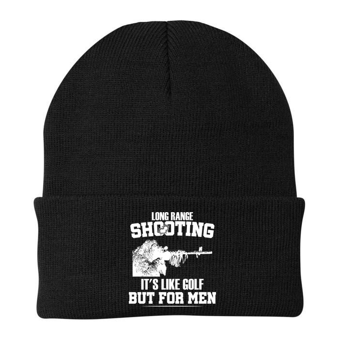 Long Range Shooting It's Like Golf But For Men Beanie