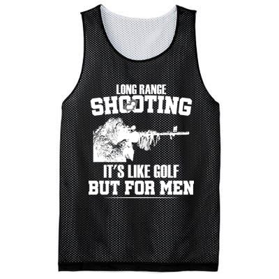 Long Range Shooting It's Like Golf But For Men Mesh Reversible Basketball Jersey Tank