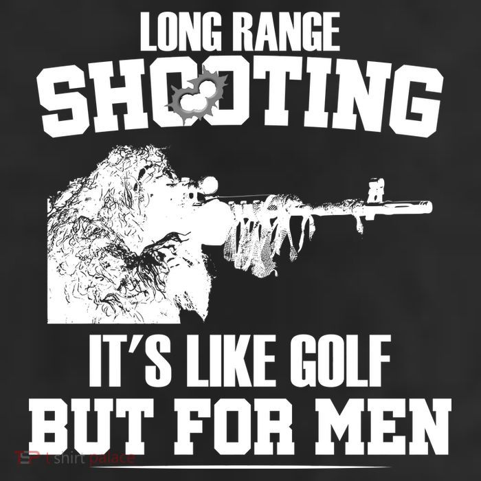 Long Range Shooting It's Like Golf But For Men 25L Jumbo Tote