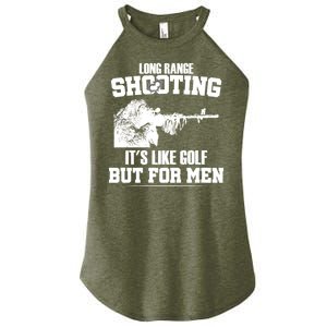 Long Range Shooting It's Like Golf But For Men Women's Perfect Tri Rocker Tank