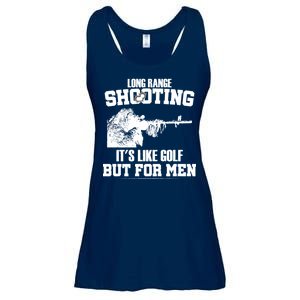 Long Range Shooting It's Like Golf But For Men Ladies Essential Flowy Tank