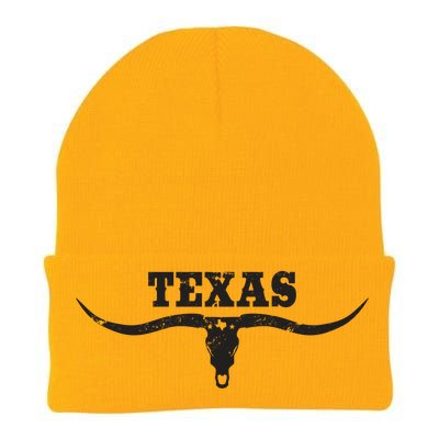 Longhorn Texas Knit Cap Winter Beanie