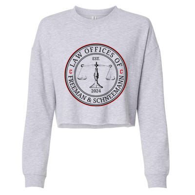 Law Offices Of Freeman & Schneemann Cropped Pullover Crew