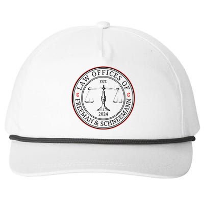 Law Offices Of Freeman & Schneemann Snapback Five-Panel Rope Hat