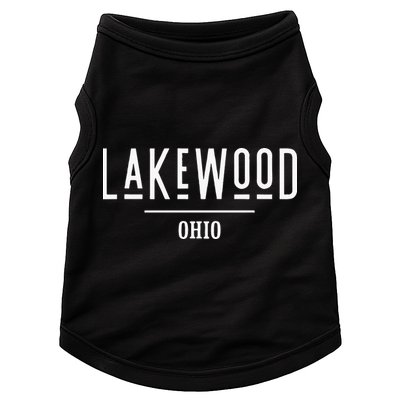 Lakewood Ohio Oh Hometown Souvenir Doggie Tank