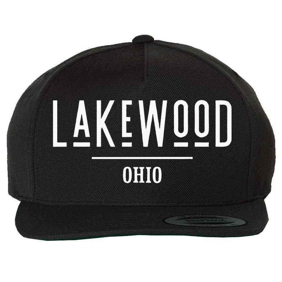 Lakewood Ohio Oh Hometown Souvenir Wool Snapback Cap