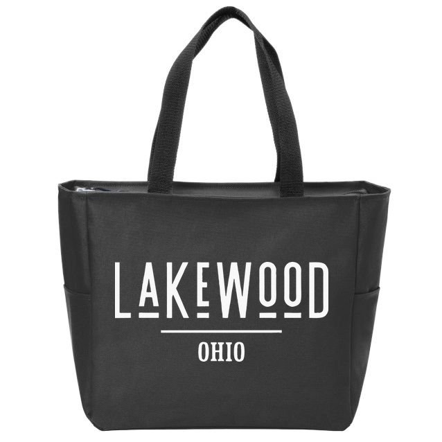 Lakewood Ohio Oh Hometown Souvenir Zip Tote Bag