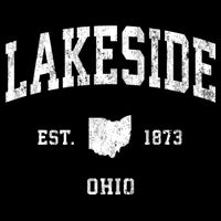 Lakeside Ohio Oh Vintage Athletic Baby Bodysuit