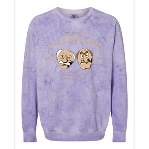 Law Offices Of Statler And Waldorf Est 1975 Colorblast Crewneck Sweatshirt