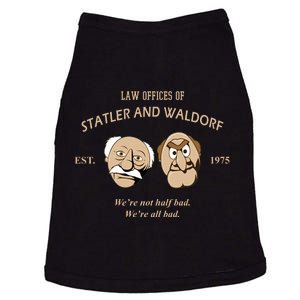 Law Offices Of Statler And Waldorf Est 1975 Doggie Tank